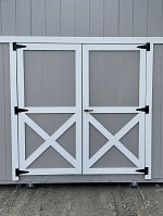 Lofted Storage Shed | Door Styles | Barn| Heritage Portable 