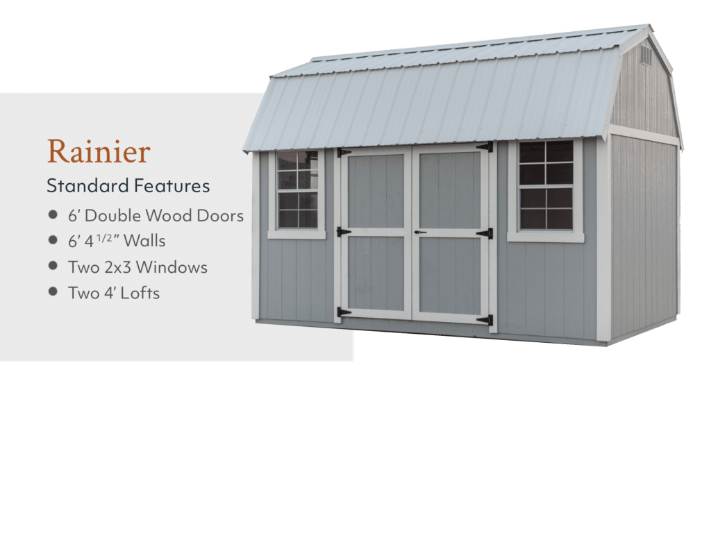 The Rainier | Heritage Portable Buildings